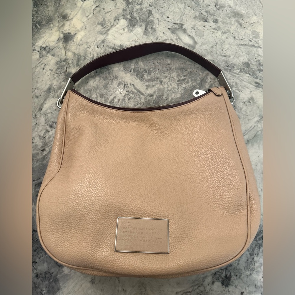 Marc Jacob’s hobo style pebbled leather bag